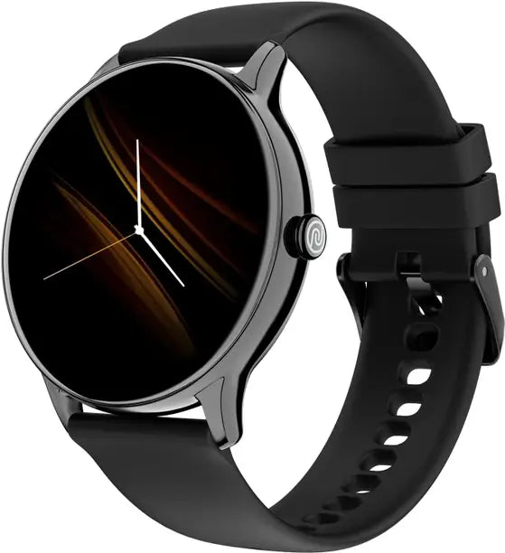 Noise Twist Go 1.39'' Display, Bluetooth Calling, Metallic Finish, 100 Sports Modes Smartwatch  (Jet Black Strap, Regular)