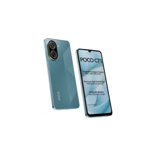 POCO C71 (Cool Blue, 128 GB)  (6 GB RAM)
