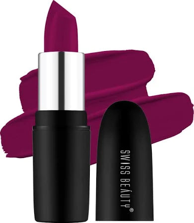SWISS BEAUTY (223) Velvet Maroon Lipstick Pack of 1  (Velvet Maroon, 3.8 g)